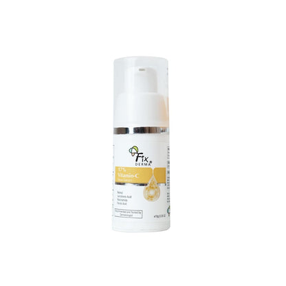 Fixderma 17% Vitamin C Face Serum for Glowing Skin | Retinol Face Serum | Skin Brightening | Anti Aging Serum 10ml