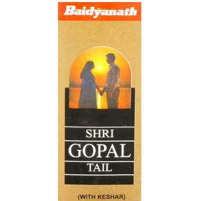 Baidyanath Jhansi Shrigopal Tel, Kesar Amber Yukt - 50 Ml