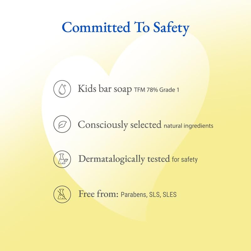 Softsens Kids Soap Samba 75g | Gentle Nourishing Care with Shea Butter & Natural Milk Cream, Dermatologist Tested Baby Soap, Moisturizing Animal Shape Bar Soap For Toddlers & Kids 2-10 Years
