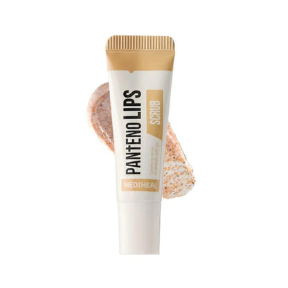 MEDIHEAL Pantenolips Lip Scrub (10ml) Gentle Exfoliating Korean Lip Scrub with Panthenol & Walnut Shell Powder for Dry Flaky Chapped Lips, Smooth Hydrated Lip Care
