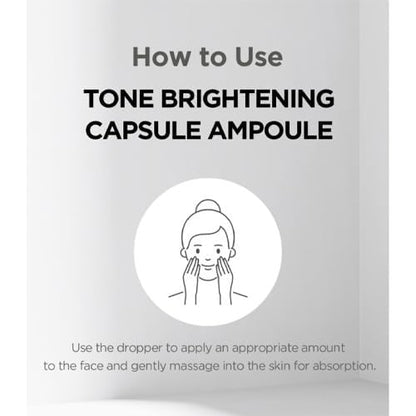 SKIN1004 Madagascar Centella Tone Brightening Capsule Ampoule | Calming Moisturizing Brightening | Sensitive Skin