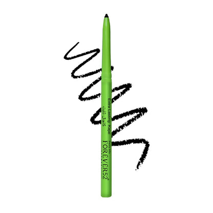 Daily Life Forever52 Amazonic Black Kajal | 24Hr Long Stay | One Stroke Smooth Glide | Waterproof, Smudgeproof & Fadeproof | Deep Matte Finish | Vegan, Cruelty Free & Dermatologically Tested (0.35g, 1pc)