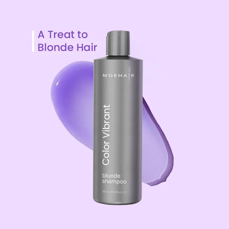 Moehair Color Vibarant Blonde Shampoo - 355ml