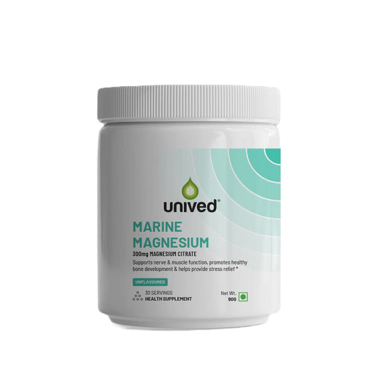 Zephivo Unived Marine Magnesium, Paste Aquamin Magnesium Citrate 300Mg From Sea Water, Nerve Function, Muscle Health, Sleep And Recovery Support, 30 Servings
