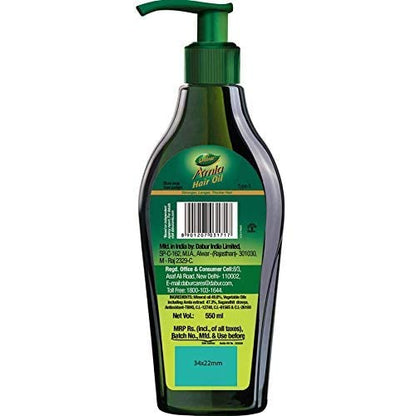 Dabur Amla Hair Oil - for Strong, Long and Thick hair - 550 ml