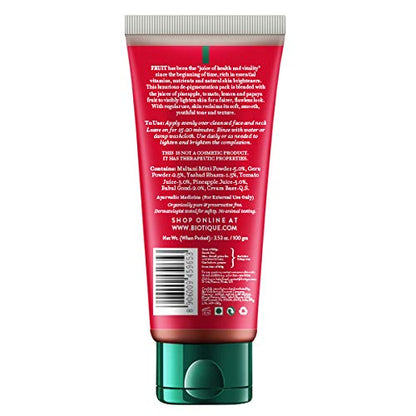 Back view of a skincare product tube with text and branding on a white background