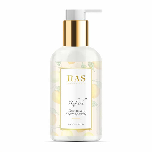 RAS Luxury Oils Refresh Weightless Body Lotion, Wild Sage & Sea Salt; Decongests & Refreshes; Moisturises & Softens; 200ml