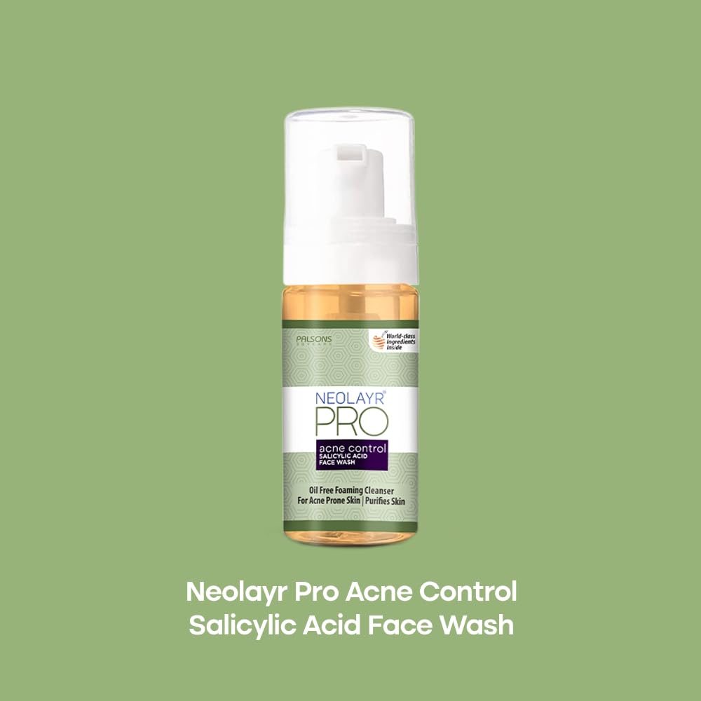 Pro Acne Control Salicylic Acid Face Wash 100 ml | Unclog Skin Pores and Prevents Acnes | Face Wash for Acne Prone Skin | 100 ML
