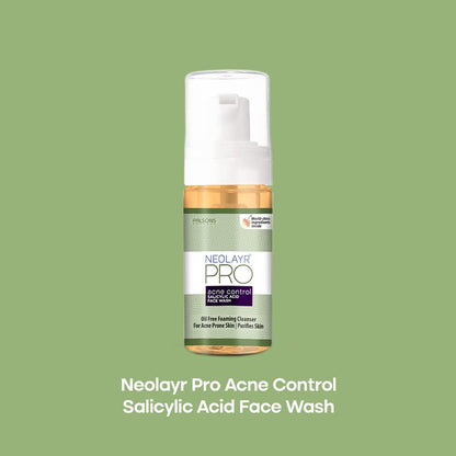Pro Acne Control Salicylic Acid Face Wash 100 ml | Unclog Skin Pores and Prevents Acnes | Face Wash for Acne Prone Skin | 100 ML