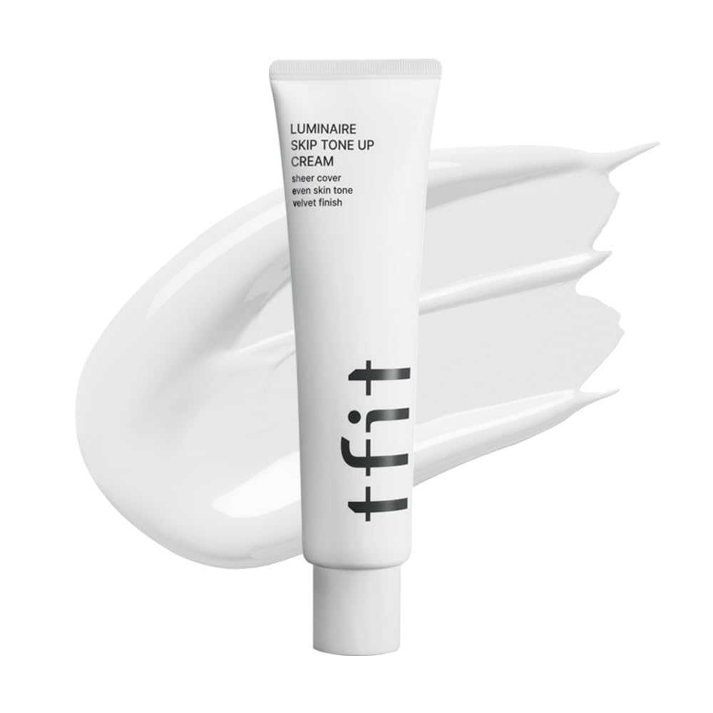 TFIT Luminea Skip Tone Up Cream / 3.5 oz (100 g) / Hypoallergenic/No Makeup/Moisturizing/SNS Hit Product