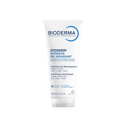 Bioderma Atoderm Intensive Gel Moussant packaging on a white background