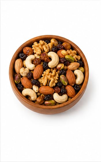 Shyama Dry Fruits Mix, I Fit for Fasting | Healthy Snacks Mixed Nuts Contains Almonds, Cashews, Dates, Black Raisin, Green Raisin 1kg