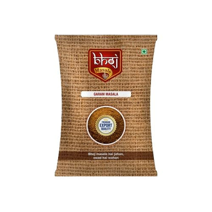 Bhoj Masale Royal Garam Masala Powder- 100GM | Exotic Blend of Ingredients for Daily cooking | Aromatic | Rich in Flavor | Naturally Processed & No Preservatives. No onion and no garlic added (Jain Masala)