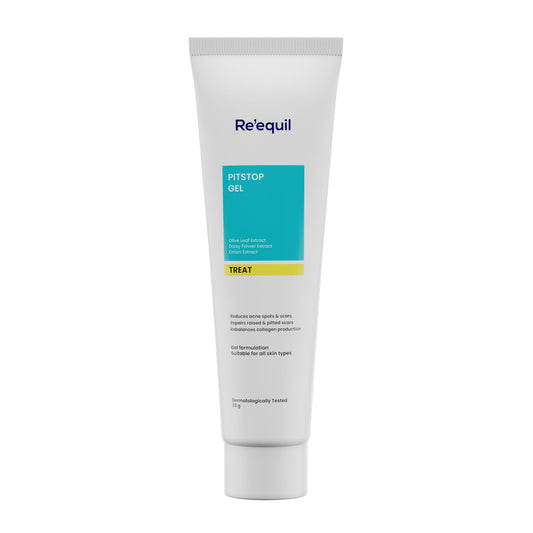 Tube of Repequi cream on a white background