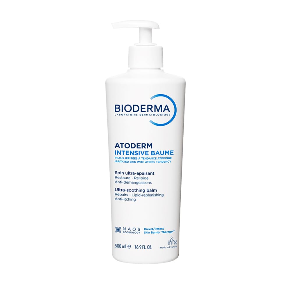 Bioderma Atoderm Intensive Baume bottle on a white background