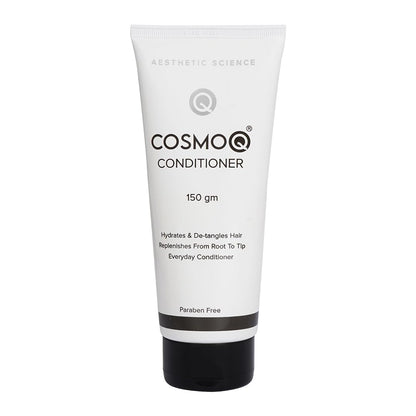 KLM Cosmoq Fresh Conditioner 150g | Hydrates & Detangles, Replenishes Hair from Root to Tip | Paraben-Free Everyday Care, 1 Count