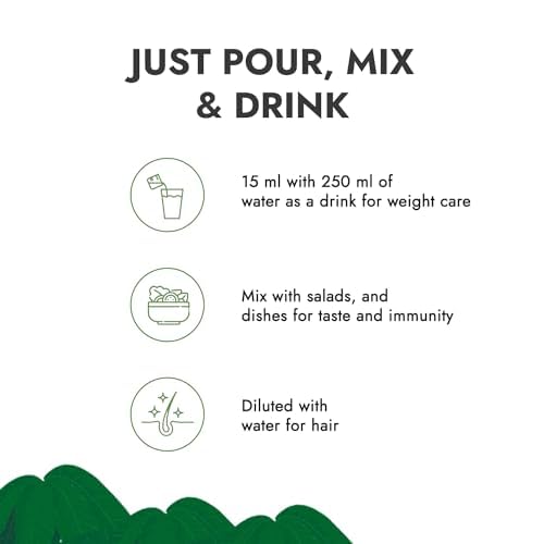 Kapiva Himalayan Apple Cider Vinegar With Mother Vinegar 500Ml, Liquid Super Saver Pack Of 2