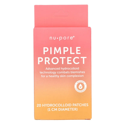 Nu-pore Hydrocolloid Bandages - Pimple Patch Acne and Blemish Patches to Help Blemish Control, 20 Pimple Stickers Per Pack