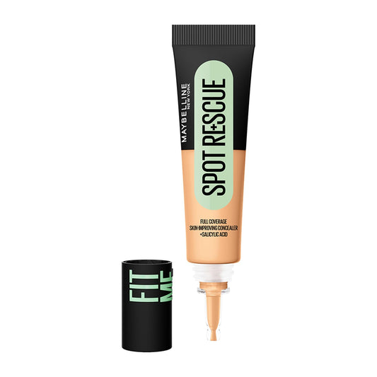 Maybelline New York Fit Me Spot Rescue Concealer, 25 | Full Coverage, Skin Improving