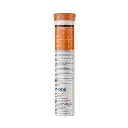 Kyare supplement container on a white background