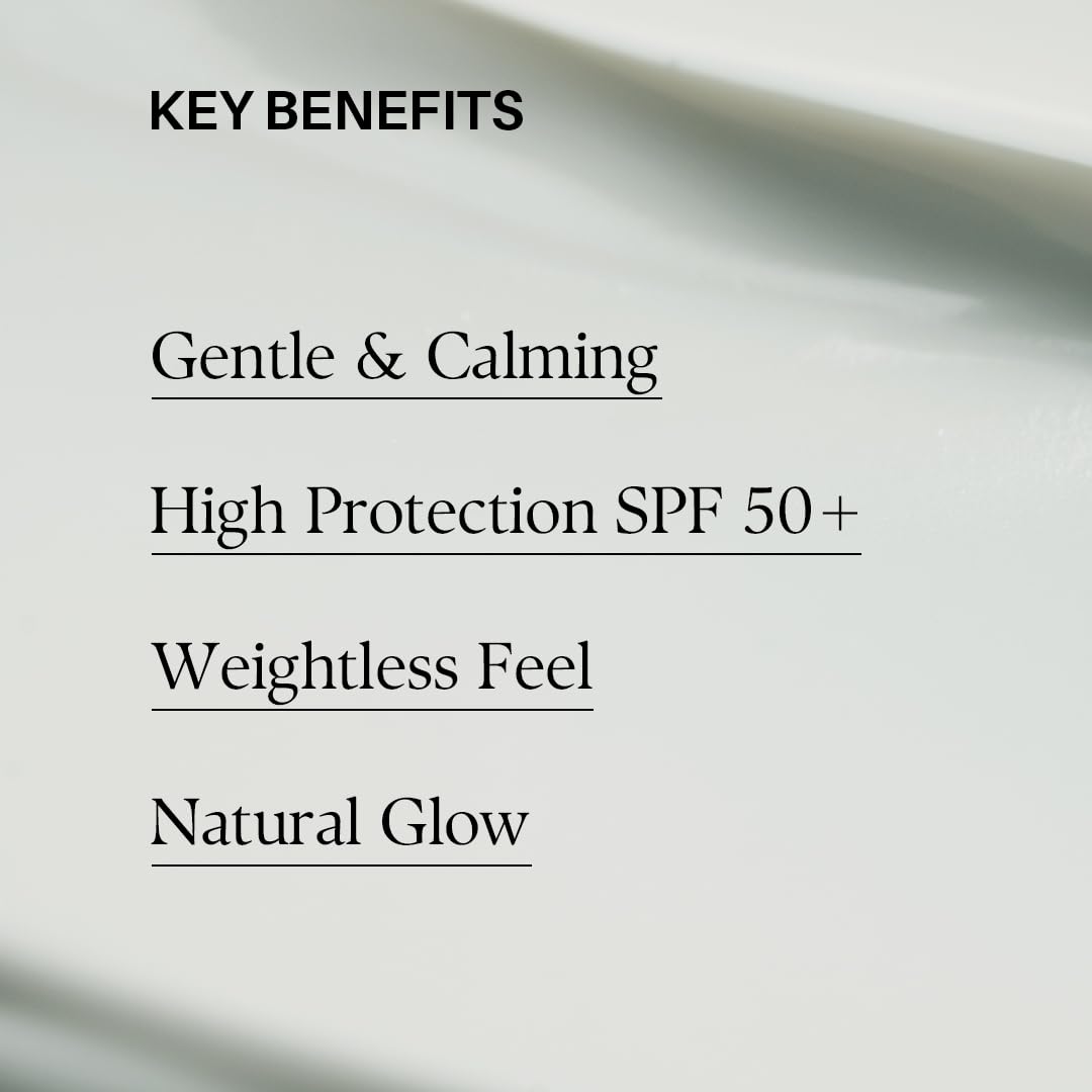 d'alba Piedmont Italian White Truffle Waterfull Mild Sunscreen, Vegan Skincare, Mineral With Spf 50+ Pa++++, Non-Nano, Suitable For Sensitive Skin, Gentle And Light Finish - 50ml
