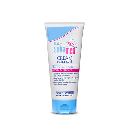 Sebamed Baby Cream Extra Soft|pH 5.5|Ideal for Dry Skin|200 ml