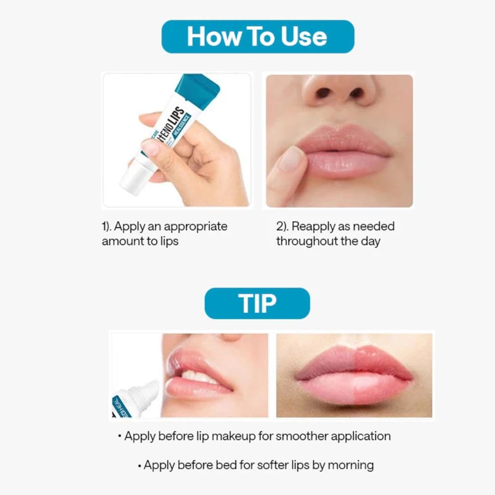 MEDIHEAL Pantenolips Healssence Lip Essence (10 ml) Hydrating Korean Lip Treatment with Panthenol & Shea Butter for Dry Chapped Lips, Moisturizing Nourishing Lip Treatment, Glossy Lip Care