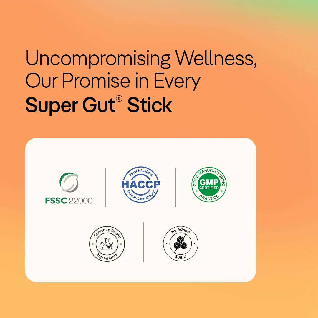 The Good Bug New & Improved Overall Digestive Health Gut Balance Probiotics Supplements- 3Bn Cfu Of Clinically Proven Strains | Aids Digestion, Enhances Nutrient Absorption & Metabolism |15 Days Pack