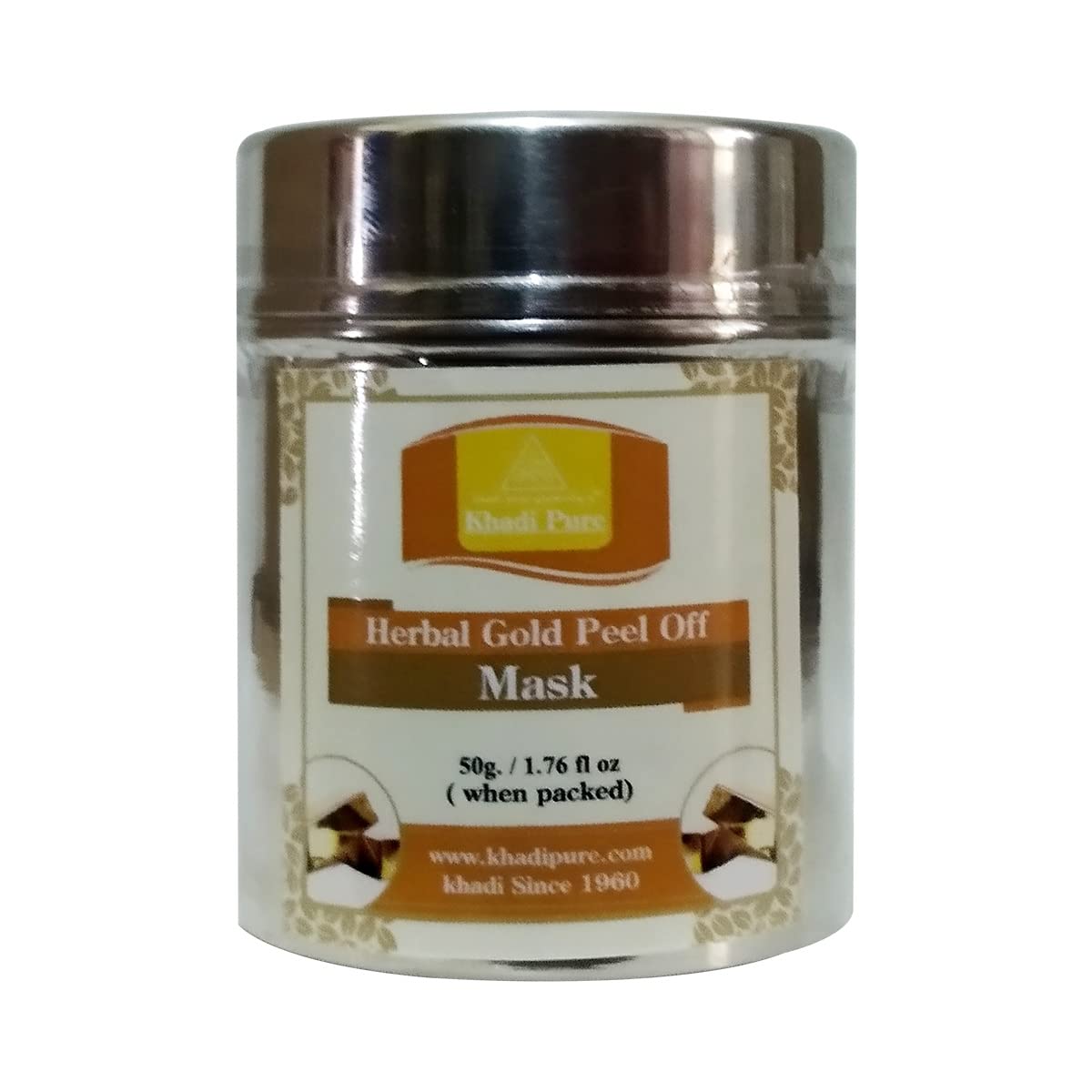 Khadi Pure Herbal Gold Peel Off Mask, 50 g