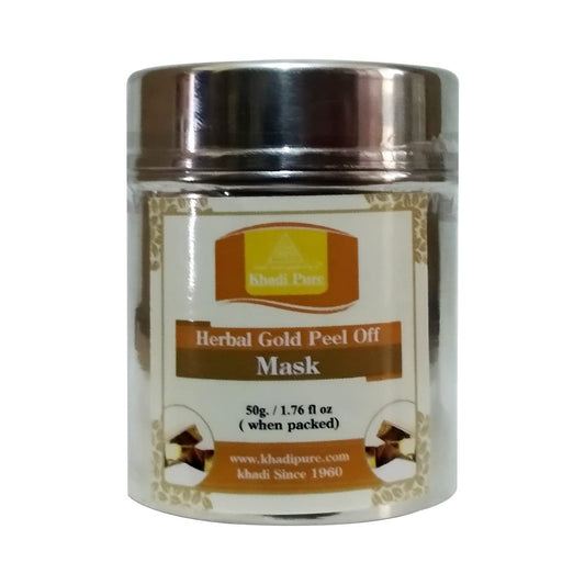 Khadi Pure Herbal Gold Peel Off Mask, 50 g