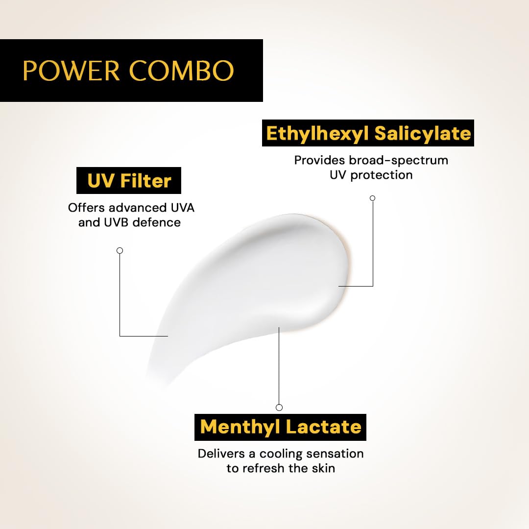 Product description with text labels on a white background