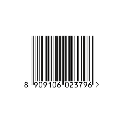 Barcode with a sequence of numbers on a white background