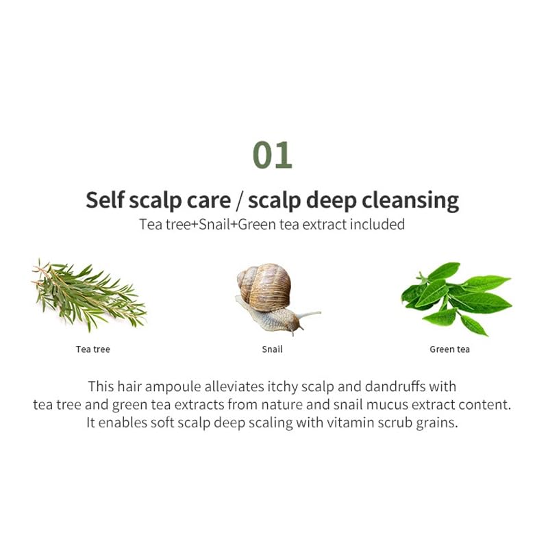 LADOR Scalp Scaling Spa Treatment (15g) Exfoliating Scalp Scrub for Dandruff & Buildup | Korean Hair Treatment for Flaky & Dandruff-Prone Scalp