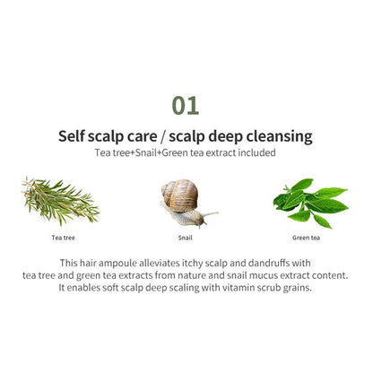 LADOR Scalp Scaling Spa Treatment (15g) Exfoliating Scalp Scrub for Dandruff & Buildup | Korean Hair Treatment for Flaky & Dandruff-Prone Scalp