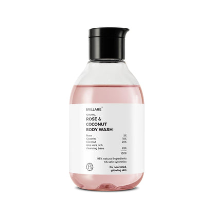 BRILLARE Rose & Coconut Body Wash
