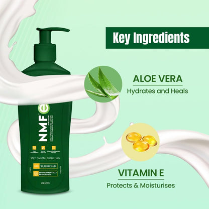NMFe Moisturising Lotion 450ml | Natural Moisturising Factors Quick Absorbing, Non Greasy and Easily Spreadable | For Men and Women Both