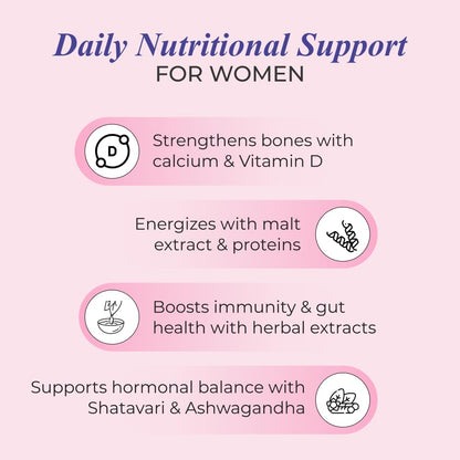 Nutrela Women Superfoods Protein Powder - 400g, Chocolate | Everyday Fitness with Biofermented Multivitamins & Whey Protein to support in Bone & Joints Health , Muscle , Heart , Hair & Nails , Vitality and Mood Stabilizer