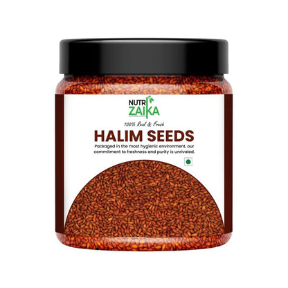 NUTRIZAIKA Halim Seeds, Aliv Seeds, Seeds for Eating, Asaliya Seed Garden Cress Seed1kg, Iron Rich Superfood for Immunity & Hair Growth