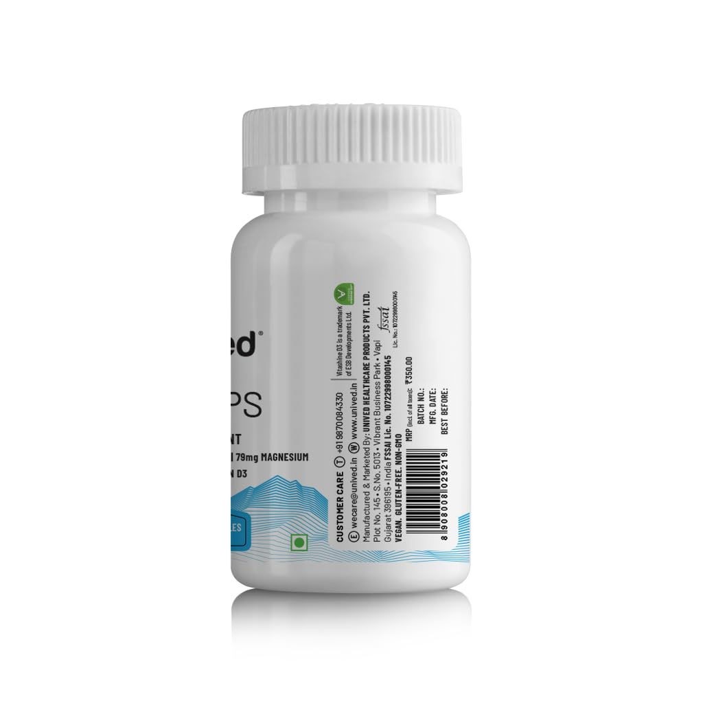 Zephivo Unived Salt Capsules, Electrolyte Replacement for Runners, Cyclists, and Athletes from other Sports (30 Caps)
