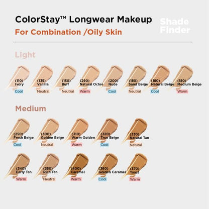 Revlon ColorStay Long Wear Make Up For Normal/Dry Skin - Natural Beige
