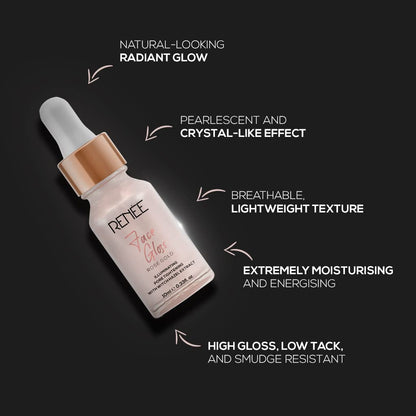 RENEE Face Gloss with Hyaluronic Acid - Rose Gold