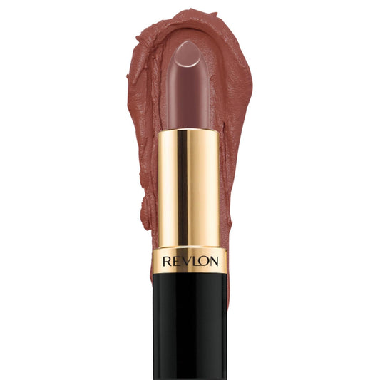 REVLON Super Lustrous Matte Lipstick, 80% Conditioning Ingredients, intance color, Waterproof, Long-Lasting, 100% Vegan Lipstick, Superstar brown (411), 4.25 gm