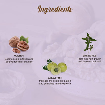 Biotique Walnut Volume and Bounce Shampoo and Conditioner | For Fine and Thinning Hair| Volumizing Shampoo for Thin Hair |100% Botanical Extracts |190ml