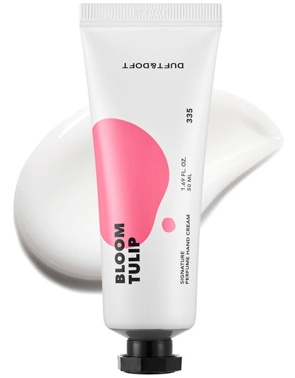 DUFT & DOFT Stockholm Rose Signature Perufume Nourishing Hand Cream, Non-greasy, Refreshing Hydration, Shea Butter, Vitamin E, Feel-Good Fragrance – 50 ml