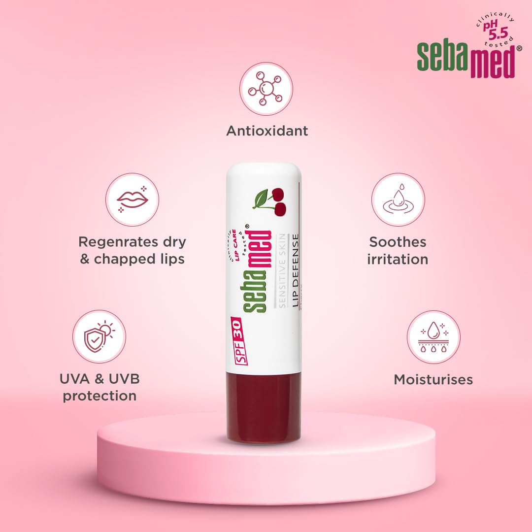 Sebamed Lip balm for dry and chapped lips | Cherry