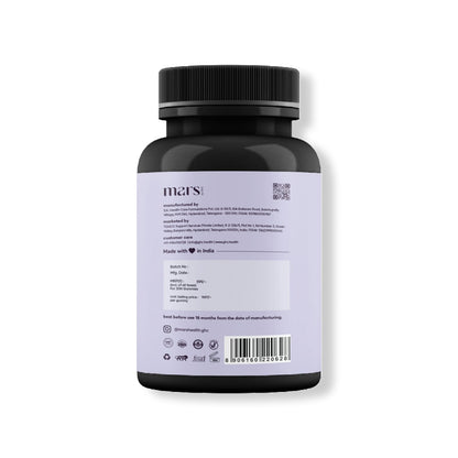 mars by GHC Apple Cider Vinegar Gummies for Men - 30 Gummies, 30 Days Pack | Gut Health Formula with No Added Sugar | Supports Digestion and Blood Sugar Control