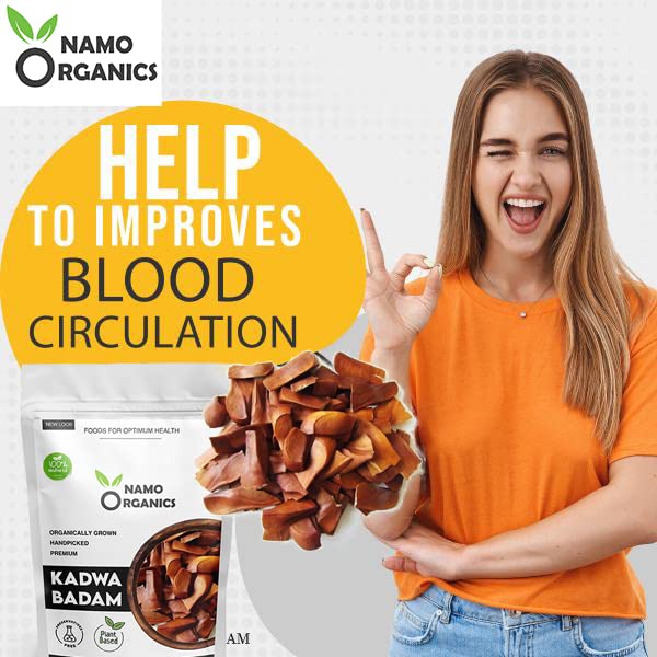 Namo Organics - Sugar badam seeds for diabetes - 250 Gm - Kadwa Bitter Almonds - Mahogany Seeds