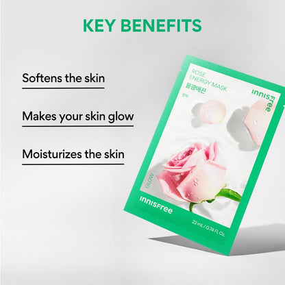 Innisfree My Real Squeeze Mask-Rose