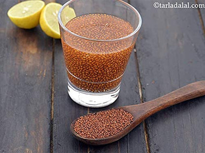 Go Vegan Halim Seeds - 350 Gm Aliv Seeds (Jar Pack)