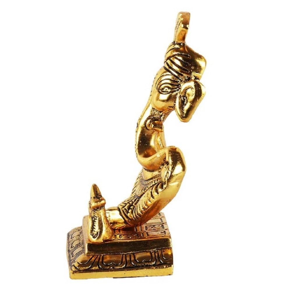 Oxidized Metal Lord Ganesh Ganpati Ganesha Idol Murti Statue Figurine Showpiece for Gifts Home Decor Pooja Room